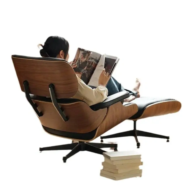 Modern Solid Wood Recliner Chair Genuine Leather Lounge Armchair Living Room Hotel Office Adjustable Backrest Ash Leisure Retro,Modern Solid Wood Recliner Chair Genuine Leather Lounge Armchair Living Room Hotel Office Adjustable Backrest Ash Leisure Retro,DAILY UP FURNITURE-The professional supplier of School Furniture, Office Furniture, Home Furnirure