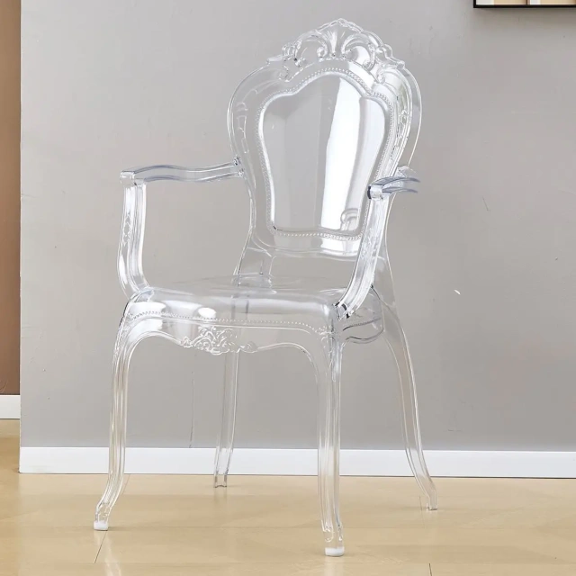 Transparent Acrylic Dining Room Chair Hotel Banquet Chairs with Armrest Backrest Interior Outdoor Wedding Chair,Transparent Acrylic Dining Room Chair Hotel Banquet Chairs with Armrest Backrest Interior Outdoor Wedding Chair,DAILY UP FURNITURE-The professional supplier of School Furniture, Office Furniture, Home Furnirure