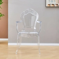 Transparent Acrylic Dining Room Chair Hotel Banquet Chairs with Armrest Backrest Interior Outdoor Wedding Chair,Transparent Acrylic Dining Room Chair Hotel Banquet Chairs with Armrest Backrest Interior Outdoor Wedding Chair,DAILY UP FURNITURE-The professional supplier of School Furniture, Office Furniture, Home Furnirure