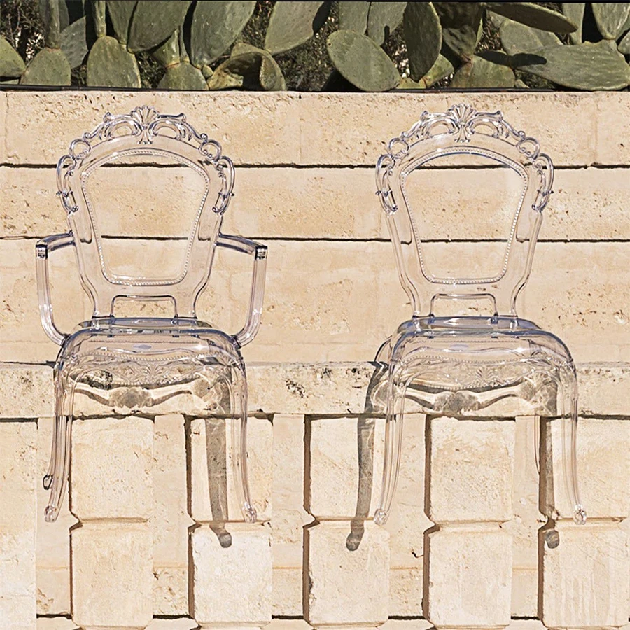 Wedding Party Dining Stackable Smoke Transparent PC Clear Royal Princess Bella Chairs,Wedding Party Dining Stackable Smoke Transparent PC Clear Royal Princess Bella Chairs,DAILY UP FURNITURE-The professional supplier of School Furniture, Office Furniture, Home Furnirure