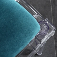 Modern Outdoor With Leather or Velvet Cushion Hotel Dining Room Clear Acrylic Wedding Transparent Acrylic Pc Dining Chair,Modern Outdoor With Leather or Velvet Cushion Hotel Dining Room Clear Acrylic Wedding Transparent Acrylic Pc Dining Chair,DAILY UP FURNITURE-The professional supplier of School Furniture, Office Furniture, Home Furnirure