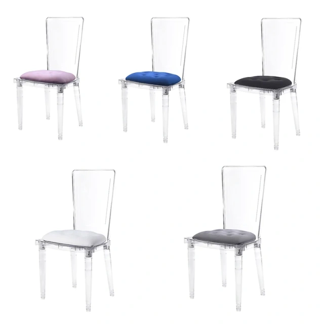 Modern Outdoor With Leather or Velvet Cushion Hotel Dining Room Clear Acrylic Wedding Transparent Acrylic Pc Dining Chair,Modern Outdoor With Leather or Velvet Cushion Hotel Dining Room Clear Acrylic Wedding Transparent Acrylic Pc Dining Chair,DAILY UP FURNITURE-The professional supplier of School Furniture, Office Furniture, Home Furnirure