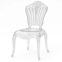 Clear Baroque Acrylic Wedding Banquet Chair Transparent Stackable Event Seating for Party Rental and Luxury Venue Setup,Clear Baroque Acrylic Wedding Banquet Chair Transparent Stackable Event Seating for Party Rental and Luxury Venue Setup,DAILY UP FURNITURE-The professional supplier of School Furniture, Office Furniture, Home Furnirure