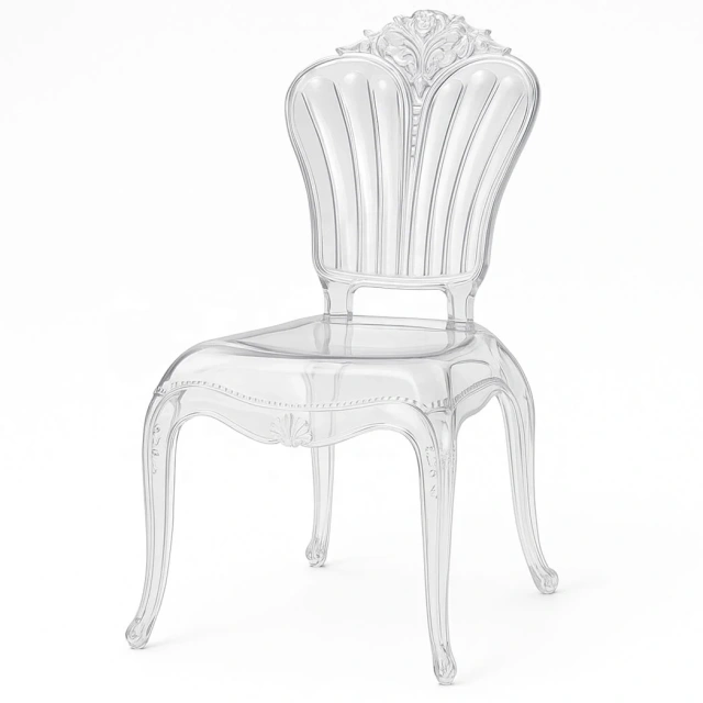 Clear Baroque Acrylic Wedding Banquet Chair Transparent Stackable Event Seating for Party Rental and Luxury Venue Setup,Clear Baroque Acrylic Wedding Banquet Chair Transparent Stackable Event Seating for Party Rental and Luxury Venue Setup,DAILY UP FURNITURE-The professional supplier of School Furniture, Office Furniture, Home Furnirure