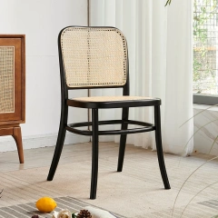 Modern Nordic Solid Wood and Real Rattan Dining Arm Chair for Home Hotel and Villa for Dining Room Furniture,Modern Nordic Solid Wood and Real Rattan Dining Arm Chair for Home Hotel and Villa for Dining Room Furniture,DAILY UP FURNITURE-The professional supplier of School Furniture, Office Furniture, Home Furnirure