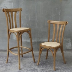 Banquet Party Solid Wood Brown Fork Chair Fried Dough Twist bar Chair,Banquet Party Solid Wood Brown Fork Chair Fried Dough Twist bar Chair,DAILY UP FURNITURE-The professional supplier of School Furniture, Office Furniture, Home Furnirure