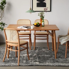 Chaise Bois French Bistro Nordic Solid Wood Cane Back Rattan Dining Chairs,Chaise Bois French Bistro Nordic Solid Wood Cane Back Rattan Dining Chairs,DAILY UP FURNITURE-The professional supplier of School Furniture, Office Furniture, Home Furnirure