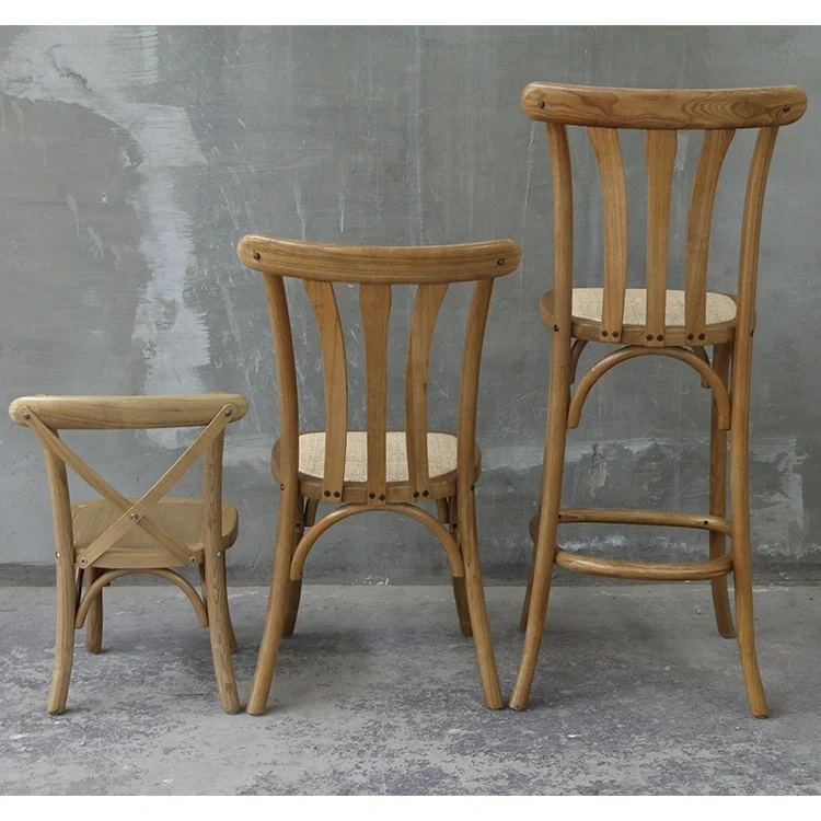 Banquet Party Solid Wood Brown Fork Chair Fried Dough Twist bar Chair,Banquet Party Solid Wood Brown Fork Chair Fried Dough Twist bar Chair,DAILY UP FURNITURE-The professional supplier of School Furniture, Office Furniture, Home Furnirure