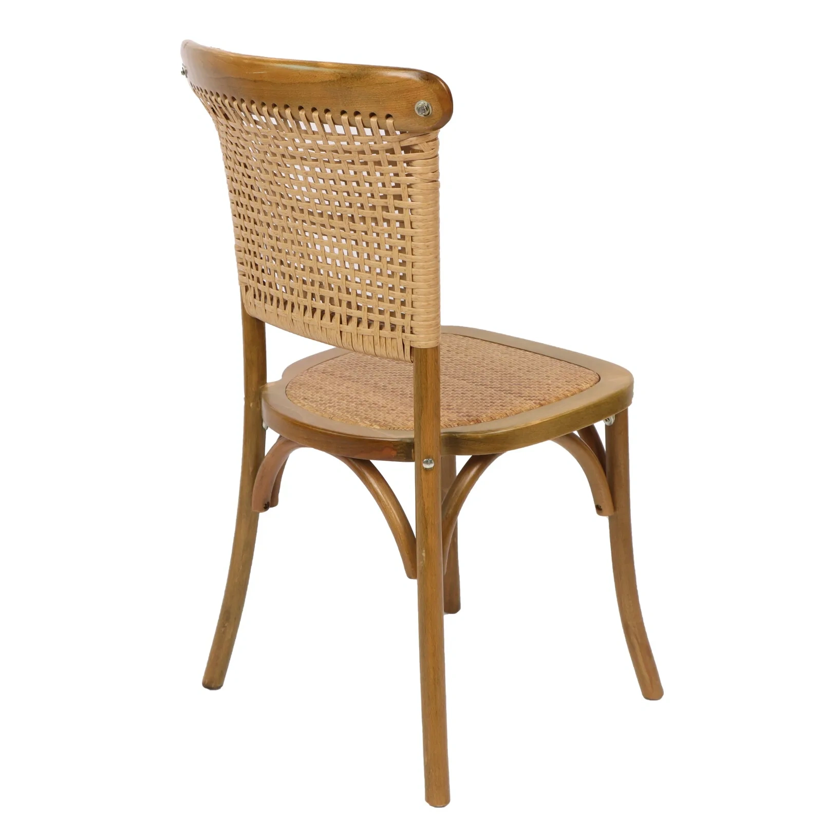 Stackable French Cafe Dining Chairs Solid Wood PE Rattan Back with Natural Rattan Seat for Outdoor Garden or Restaurant Use,Stackable French Cafe Dining Chairs Solid Wood PE Rattan Back with Natural Rattan Seat for Outdoor Garden or Restaurant Use,DAILY UP FURNITURE-The professional supplier of School Furniture, Office Furniture, Home Furnirure
