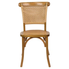Stackable French Cafe Dining Chairs Solid Wood PE Rattan Back with Natural Rattan Seat for Outdoor Garden or Restaurant Use,Stackable French Cafe Dining Chairs Solid Wood PE Rattan Back with Natural Rattan Seat for Outdoor Garden or Restaurant Use,DAILY UP FURNITURE-The professional supplier of School Furniture, Office Furniture, Home Furnirure