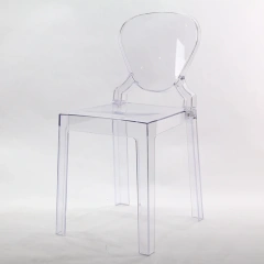 Exchangeable back ghost plastic acrylic crystal clear transparent dining event outdoor garden chair furniture 46cm seat,Exchangeable back ghost plastic acrylic crystal clear transparent dining event outdoor garden chair furniture 46cm seat,DAILY UP FURNITURE-The professional supplier of School Furniture, Office Furniture, Home Furnirure