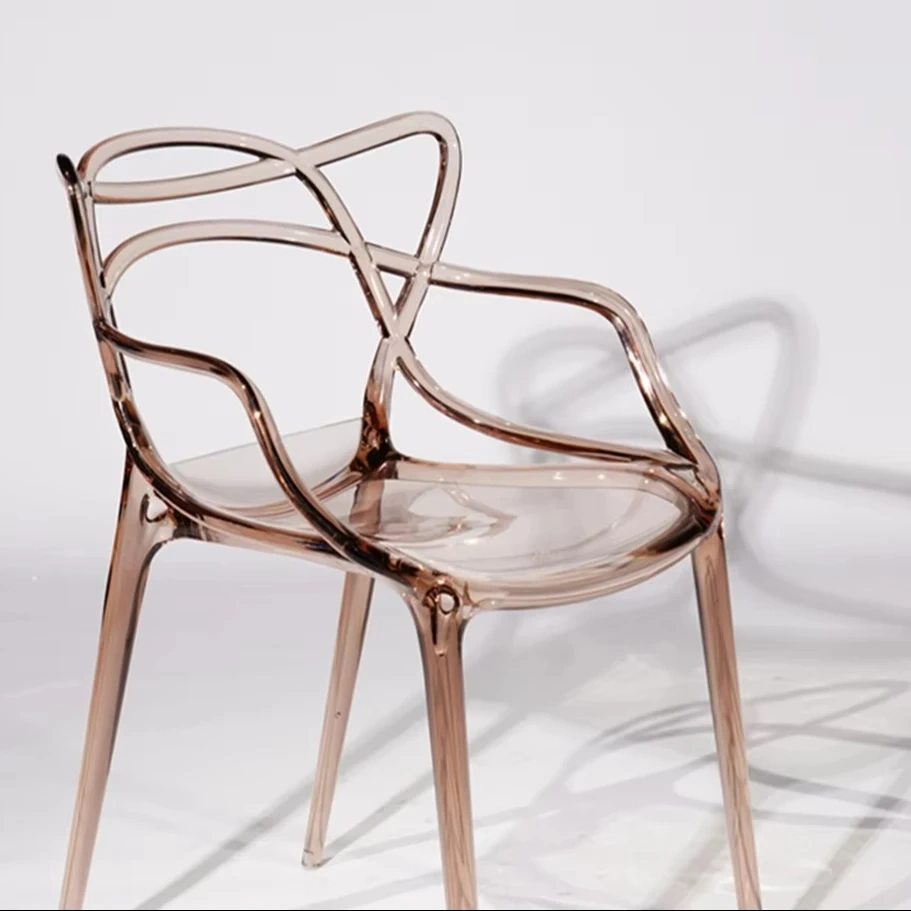French Transparent Crystal Dining Chair with Vine Design Home Creative Acrylic Back Stool for Wedding Decorations,French Transparent Crystal Dining Chair with Vine Design Home Creative Acrylic Back Stool for Wedding Decorations,DAILY UP FURNITURE-The professional supplier of School Furniture, Office Furniture, Home Furnirure