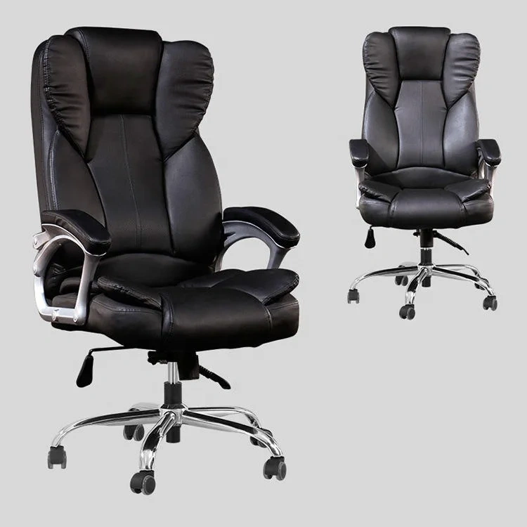 Modern High Back Executive Office Chair Chromed Armrest Leatherette High Back Ergonomic Dining Chair for Apartment Workshop Use,Modern High Back Executive Office Chair Chromed Armrest Leatherette High Back Ergonomic Dining Chair for Apartment Workshop Use,DAILY UP FURNITURE-The professional supplier of School Furniture, Office Furniture, Home Furnirure