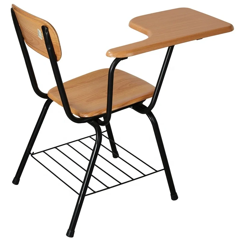 Wooden Metal School Office Training Desk College Student Writing Chair With Table Attached,Wooden Metal School Office Training Desk College Student Writing Chair With Table Attached,DAILY UP FURNITURE-The professional supplier of School Furniture, Office Furniture, Home Furnirure