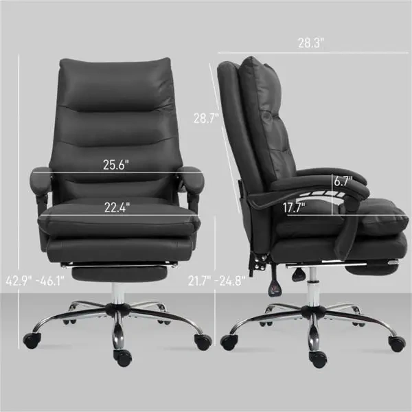 Soft Leather Ergonomic Office Chair for Manager with Footstool Massage Chair,Soft Leather Ergonomic Office Chair for Manager with Footstool Massage Chair,DAILY UP FURNITURE-The professional supplier of School Furniture, Office Furniture, Home Furnirure