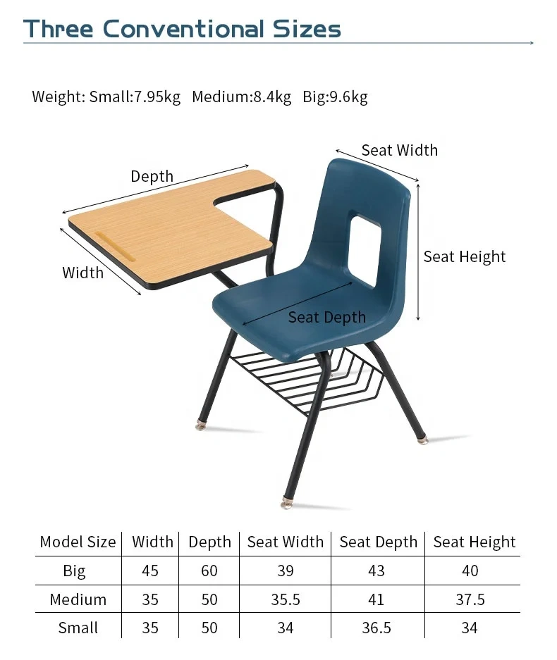 School Furniture University Adult Learning Chair Plastic Training Room Chair MDF Student Chair With Writing Pad,School Furniture University Adult Learning Chair Plastic Training Room Chair MDF Student Chair With Writing Pad,DAILY UP FURNITURE-The professional supplier of School Furniture, Office Furniture, Home Furnirure