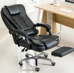 Hot Sell Brown PU Adjustable Height Boss Chair With Footrest Soft Massage Office Chairs,Hot Sell Brown PU Adjustable Height Boss Chair With Footrest Soft Massage Office Chairs,DAILY UP FURNITURE-The professional supplier of School Furniture, Office Furniture, Home Furnirure
