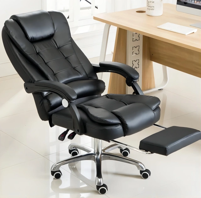 Hot Sell Brown PU Adjustable Height Boss Chair With Footrest Soft Massage Office Chairs,Hot Sell Brown PU Adjustable Height Boss Chair With Footrest Soft Massage Office Chairs,DAILY UP FURNITURE-The professional supplier of School Furniture, Office Furniture, Home Furnirure