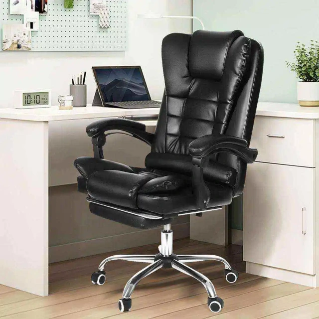 Hot Sell Brown PU Adjustable Height Boss Chair With Footrest Soft Massage Office Chairs,Hot Sell Brown PU Adjustable Height Boss Chair With Footrest Soft Massage Office Chairs,DAILY UP FURNITURE-The professional supplier of School Furniture, Office Furniture, Home Furnirure