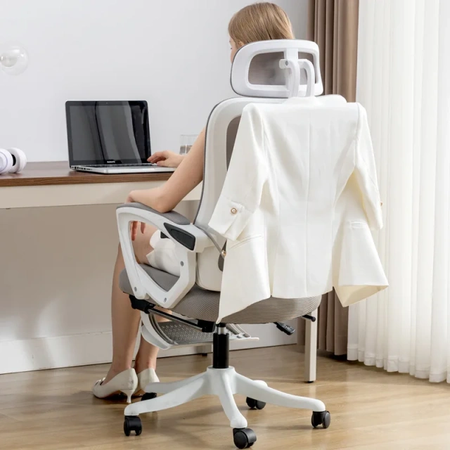 Gray Mesh Home Ergonomic Chair Comfortable Ergonomic Backrest Design Office Chair for Student Learning or Desk Work,Gray Mesh Home Ergonomic Chair Comfortable Ergonomic Backrest Design Office Chair for Student Learning or Desk Work,DAILY UP FURNITURE-The professional supplier of School Furniture, Office Furniture, Home Furnirure