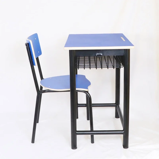 DAILY UP School Furniture Desk and Chair with full Steel Frame and Wooden Boards Kuwait Classical Design,DAILY UP School Furniture Desk and Chair Set Metal Frame School Table and Chair Set,DAILY UP FURNITURE-The professional supplier of School Furniture, Office Furniture, Home Furnirure