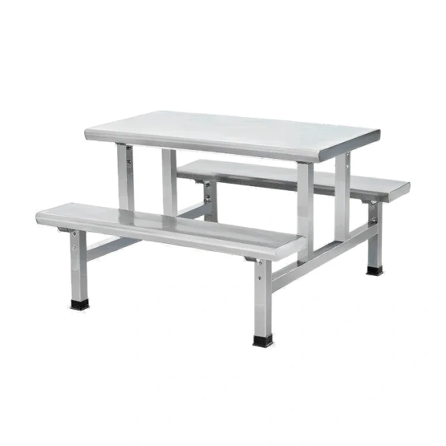 2025 Stainless Steel 4-Seater Dining Table and Chair Set Canteen Furniture for Hotels & Restaurants,2022 Stainless Steel 4-Seater Dining Table and Chair Set Canteen Furniture for Hotels & Restaurants,DAILY UP FURNITURE-The professional supplier of School Furniture, Office Furniture, Home Furnirure