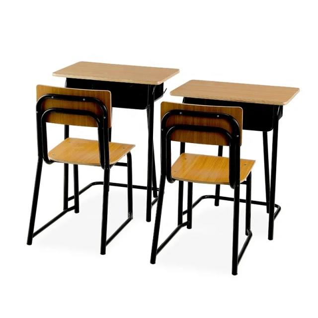 Education Furniture Melamine Table Top Student Desk and Chair Metal Frame Primary School Table and Chair Set,Education Furniture Melamine Table Top Student Desk and Chair Metal Frame Primary School Table and Chair Set,DAILY UP FURNITURE-The professional supplier of School Furniture, Office Furniture, Home Furnirure