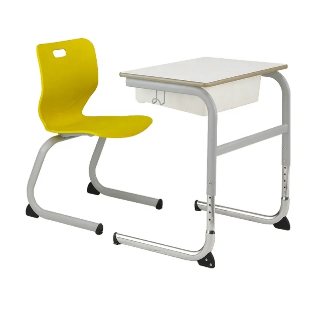 Education Furniture School Desk Adjustable Height School Chair and Desk Single Metal Plastic Student Desk Chairs,Education Furniture School Desk Adjustable Height School Chair and Desk Single Metal Plastic Student Desk Chairs,DAILY UP FURNITURE-The professional supplier of School Furniture, Office Furniture, Home Furnirure