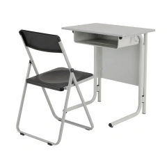 Wooden School Desks Classroom Furniture Teenagers Study Tables and Chairs Single Student Desk and Chair With Metal Book Drawer,Wooden School Desks Classroom Furniture Teenagers Study Tables and Chairs Single Student Desk and Chair With Metal Book Drawer,DAILY UP FURNITURE-The professional supplier of School Furniture, Office Furniture, Home Furnirure