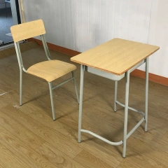 DAILY UP All-in-One Student Desk with Chair & Drawer | Space-Saving Single Classroom Desk Set for Schools | Single-Person Ergonomic Classroom Furniture,School Furniture Set Single Pupil School Desk and Chair Classroom Desk and Chair With Drawer,DAILY UP FURNITURE-The professional supplier of School Furniture, Office Furniture, Home Furnirure