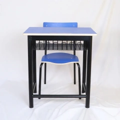 DAILY UP School Furniture Desk and Chair with full Steel Frame and Wooden Boards Kuwait Classical Design,DAILY UP School Furniture Desk and Chair Set Metal Frame School Table and Chair Set,DAILY UP FURNITURE-The professional supplier of School Furniture, Office Furniture, Home Furnirure