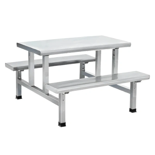 2025 Stainless Steel 4-Seater Dining Table and Chair Set Canteen Furniture for Hotels & Restaurants,2022 Stainless Steel 4-Seater Dining Table and Chair Set Canteen Furniture for Hotels & Restaurants,DAILY UP FURNITURE-The professional supplier of School Furniture, Office Furniture, Home Furnirure