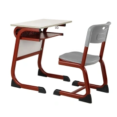 Wholesale Single Seater Student Desk Chair Set Red Wooden Table Used Metal for Dining Bedroom Apartment School Equipment,Wholesale Single Seater Student Desk Chair Set Red Wooden Table Used Metal for Dining Bedroom Apartment School Equipment,DAILY UP FURNITURE-The professional supplier of School Furniture, Office Furniture, Home Furnirure