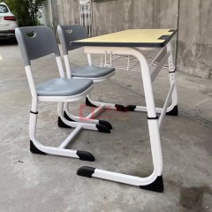 DAILY UP  Double School Desk and Chair Set | Height Adjustable Two-Person Student Table for Classroom, Library Wholesale,DAILY UP  school desk and chair double seat  height adjustable classes student desks and chairs for whole sell,DAILY UP FURNITURE-The professional supplier of School Furniture, Office Furniture, Home Furnirure