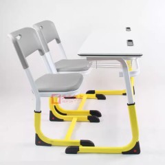DAILY UP  Double School Desk and Chair Set | Height Adjustable Two-Person Student Table for Classroom, Library Wholesale,DAILY UP  school desk and chair double seat  height adjustable classes student desks and chairs for whole sell,DAILY UP FURNITURE-The professional supplier of School Furniture, Office Furniture, Home Furnirure