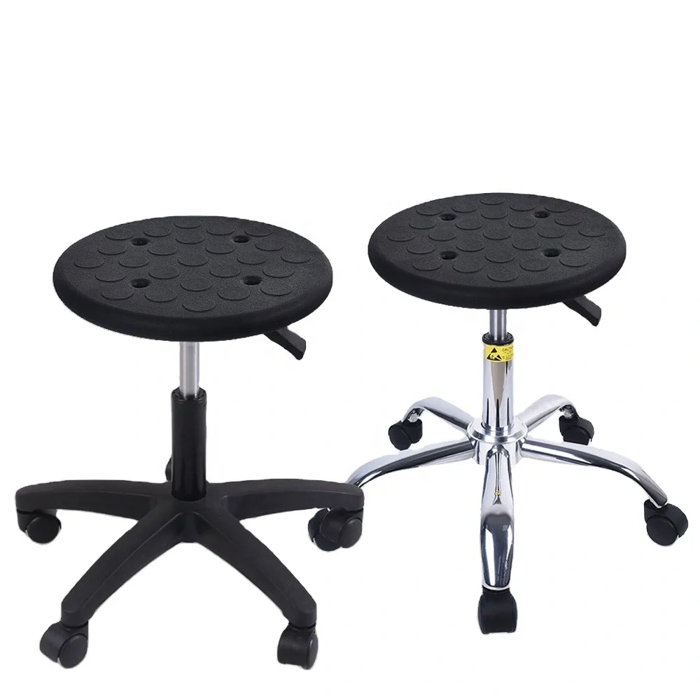 Adjustable PU Seat Workshop Stool With Wheels And Frosted Seat Breathable Swivel Hospital Stool For Laboratory Factory Office,Adjustable PU Seat Workshop Stool With Wheels And Frosted Seat Breathable Swivel Hospital Stool For Laboratory Factory Office,DAILY UP FURNITURE-The professional supplier of School Furniture, Office Furniture, Home Furnirure