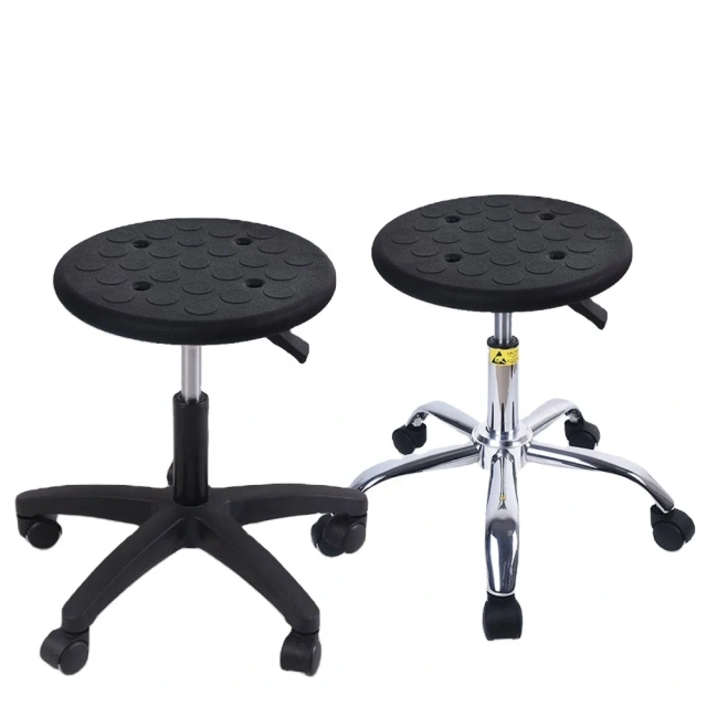 Adjustable PU Seat Workshop Stool With Wheels And Frosted Seat Breathable Swivel Hospital Stool For Laboratory Factory Office,Adjustable PU Seat Workshop Stool With Wheels And Frosted Seat Breathable Swivel Hospital Stool For Laboratory Factory Office,DAILY UP FURNITURE-The professional supplier of School Furniture, Office Furniture, Home Furnirure