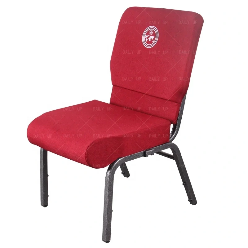 DAILY UP Commercial Church Chair with Waterfall Design - Heavy Duty Stackable Worship Seating for Churches, Premium Auditoriums & Event chair,Daily Up Furniture/church chairs and stacking church chairs,DAILY UP FURNITURE-The professional supplier of School Furniture, Office Furniture, Home Furnirure