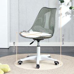Acrylic Swivel Computer Lift Chair with Wheels Clear Learning Office Chair,Acrylic Swivel Computer Lift Chair with Wheels Clear Learning Office Chair,DAILY UP FURNITURE-The professional supplier of School Furniture, Office Furniture, Home Furnirure