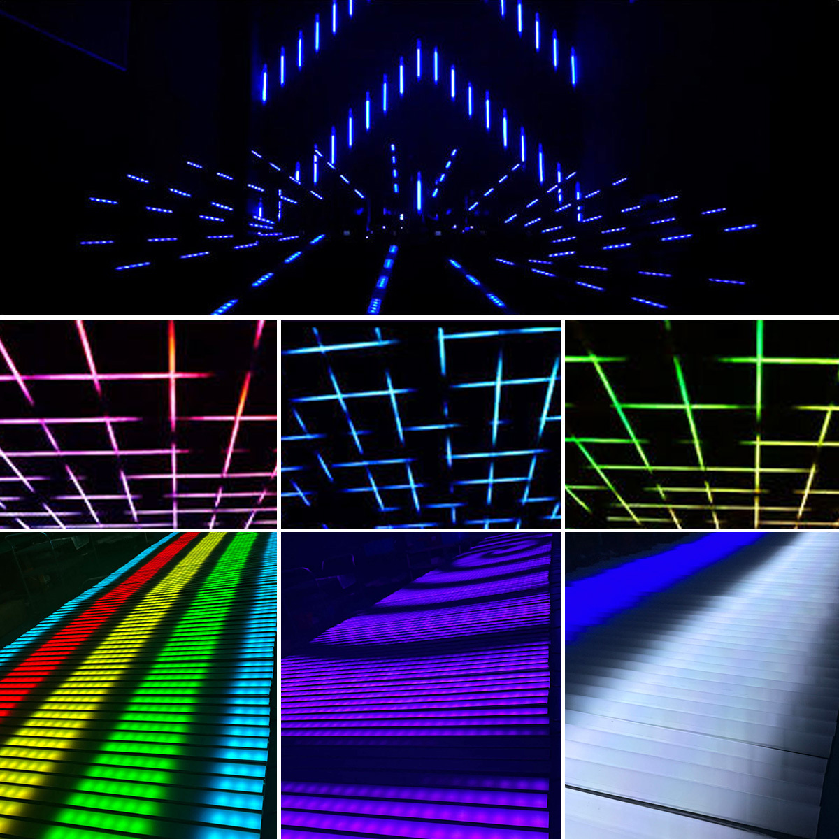 IP65 Waterproof Artnet DMX512 Control DJ Disco Party Strip Stage Effect Tube Light RGB 3IN1 LED Pixel Bar for Wedding KTV Club
