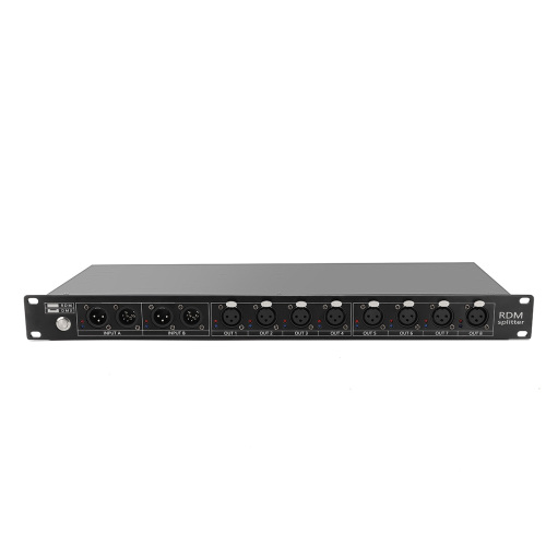 Stage Light Controller RDM Distributor DMX512 Splitter Light Signal Amplifier Splitter 8 Way DMX Distributor For Dj Disco Stage