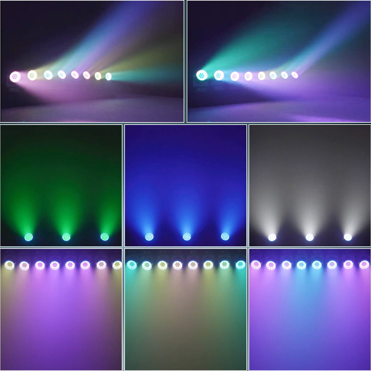 19 x 15W Zoomable Color Mixing Moving Head Light with Aperture