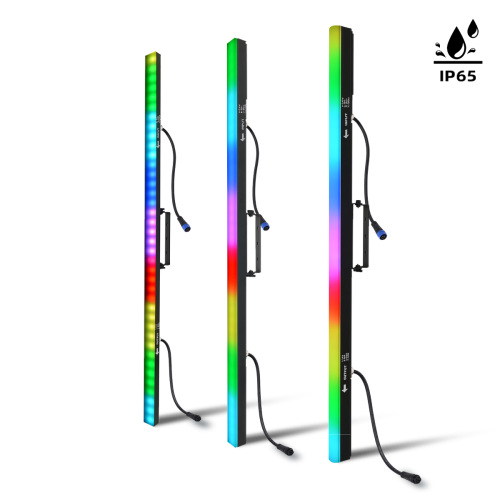 IP65 Waterproof Artnet DMX512 Control DJ Disco Party Strip Stage Effect Tube Light RGB 3IN1 LED Pixel Bar