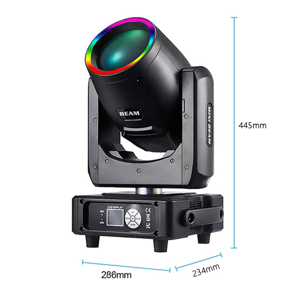 230w Beam Moving Light High Bright 7R Sharpy RGB Led Strip Mini Beam 230 Stage Lighting DIsco DJ Party Club Lamp
