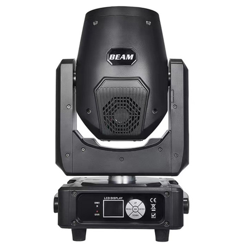 MINI 230W Beam Moving Light DMX Control Gobo Rainbow Effect DJ Disco Stage Lighting Strip Light With Led Ring Strip