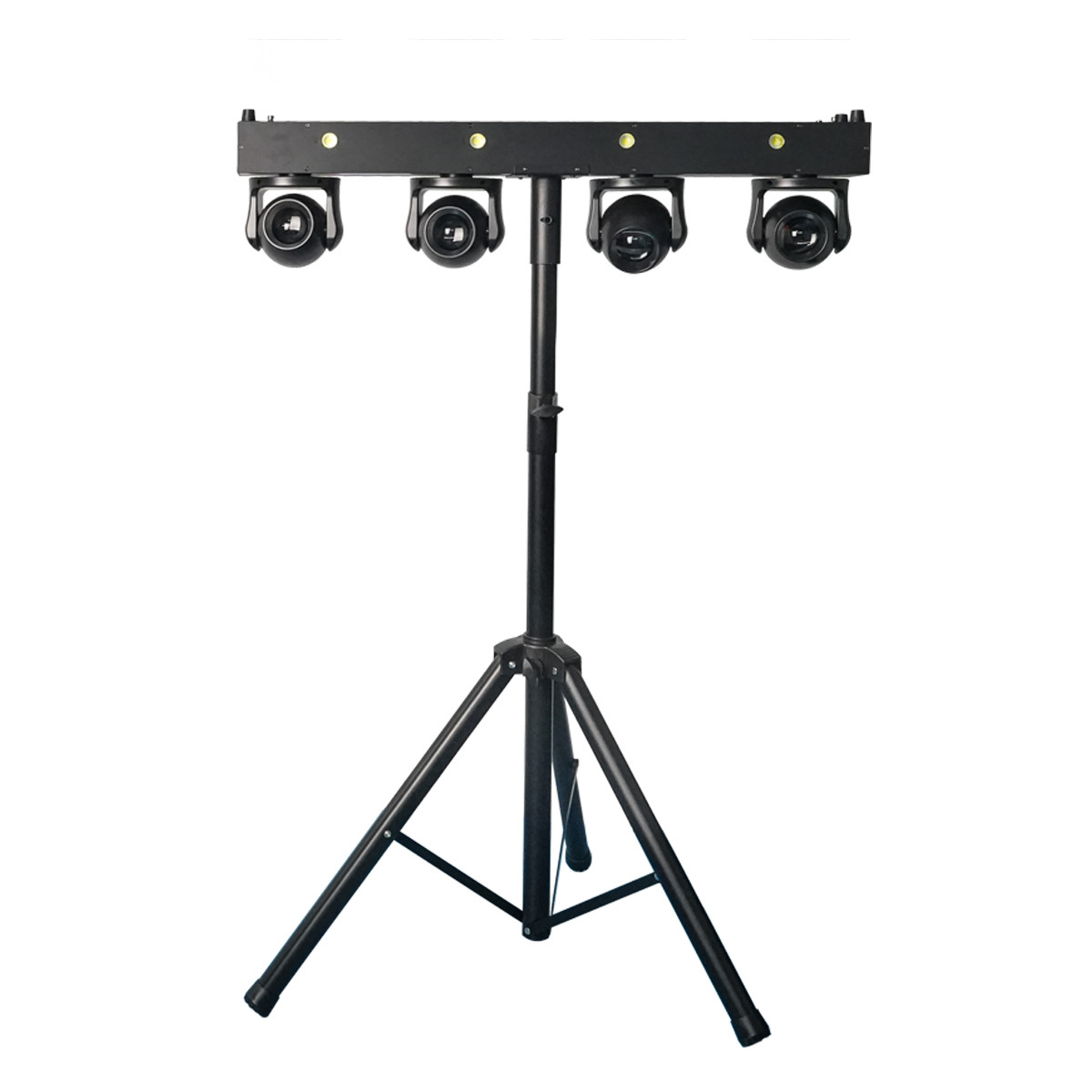 Professional Portable Dj Disco Light Gig Bar DMX512 4*40W RGBW 4in1 Led Stage Bar Moving head Beam Light With Stand
