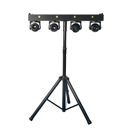Professional Portable Dj Disco Light Gig Bar DMX512 4*40W RGBW 4in1 Led Stage Bar Moving head Beam Light With Stand