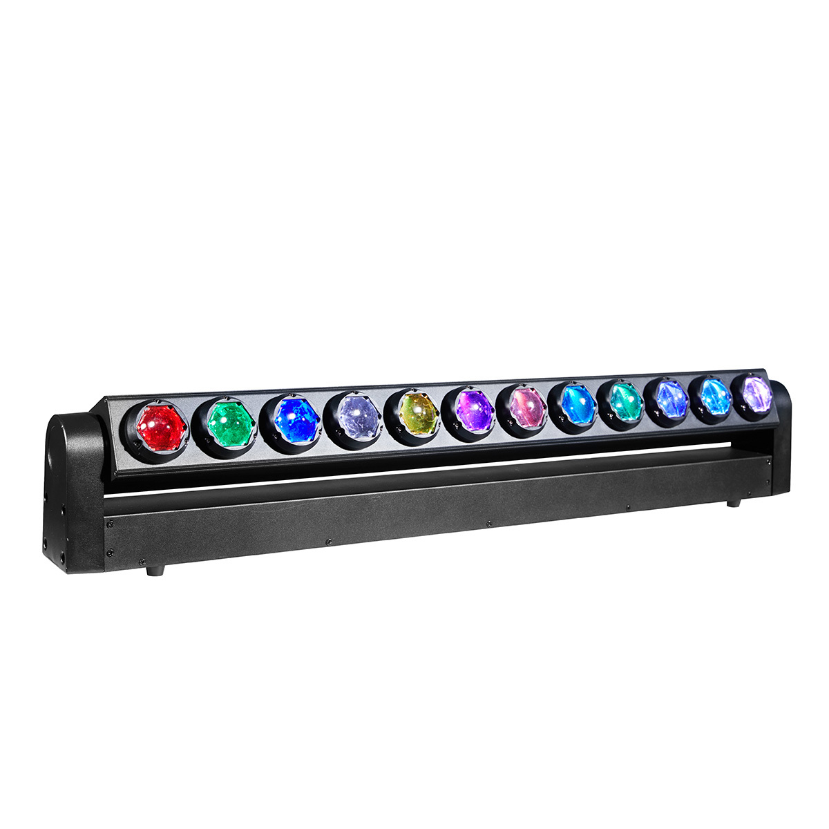 12-Beam RGBW Wedding Performance Moving Lights DMX512 Control Stage Lighting for Atmosphere Shaking Head Dyeing Light Strip