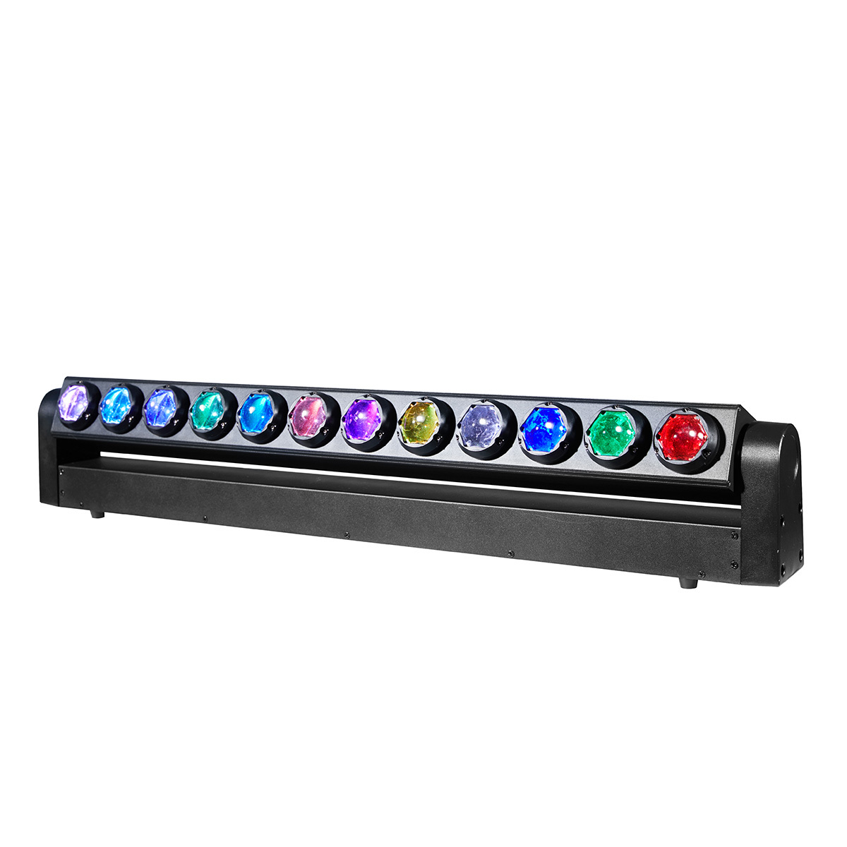 12-Beam RGBW Wedding Performance Moving Lights DMX512 Control Stage Lighting for Atmosphere Shaking Head Dyeing Light Strip