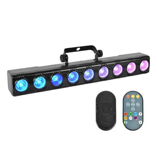 9LEDs RGBW 4IN1 Wall Wash Lamp 36W RGBW Lights Bar Stage Lighting Effect DJ Party Lights Projection Light for Disco Theater